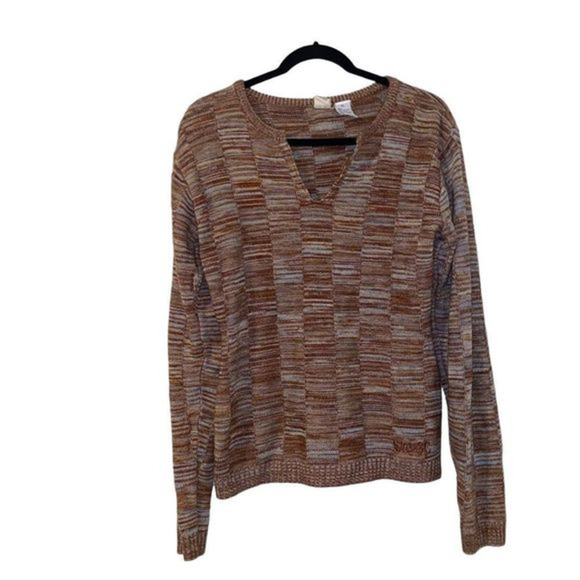 Lady Enyce acrylic wool blend heathered sweater - Picture 1 of 10